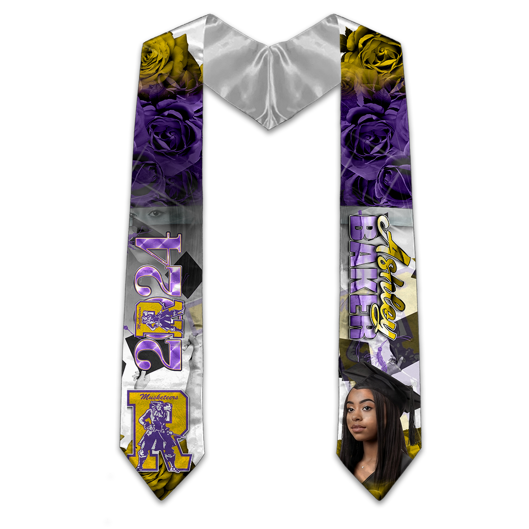 Senior 2024 Graduation Personalized Photo Stole