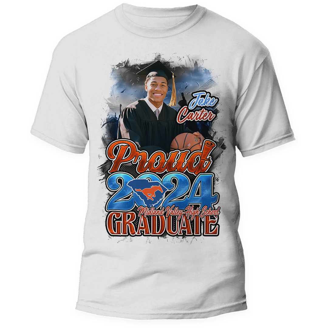 Graduation 2024 Proud Family Personalized Shirt