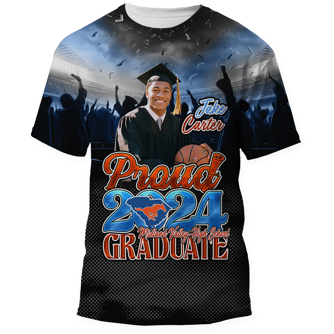 Graduation 2024 Proud Family Personalized Shirt
