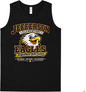 Jefferson Elementary Eagles Youth Spirit Tank Top