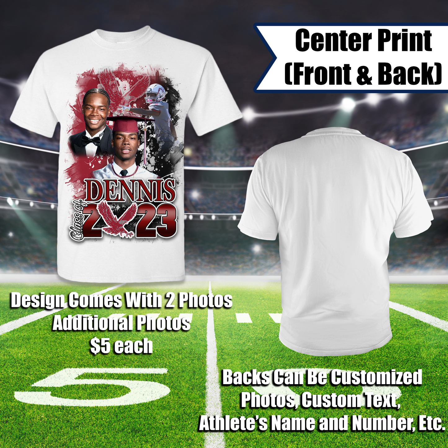 Paint Splash Graduation Shirts
