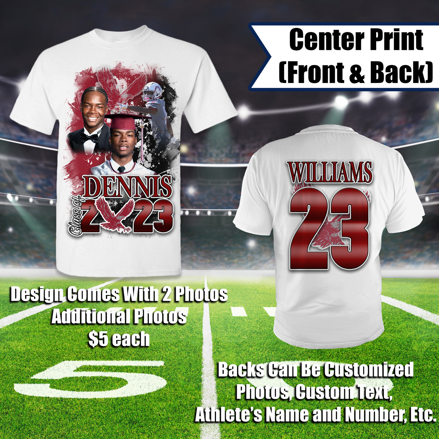 Paint Splash Graduation Shirts