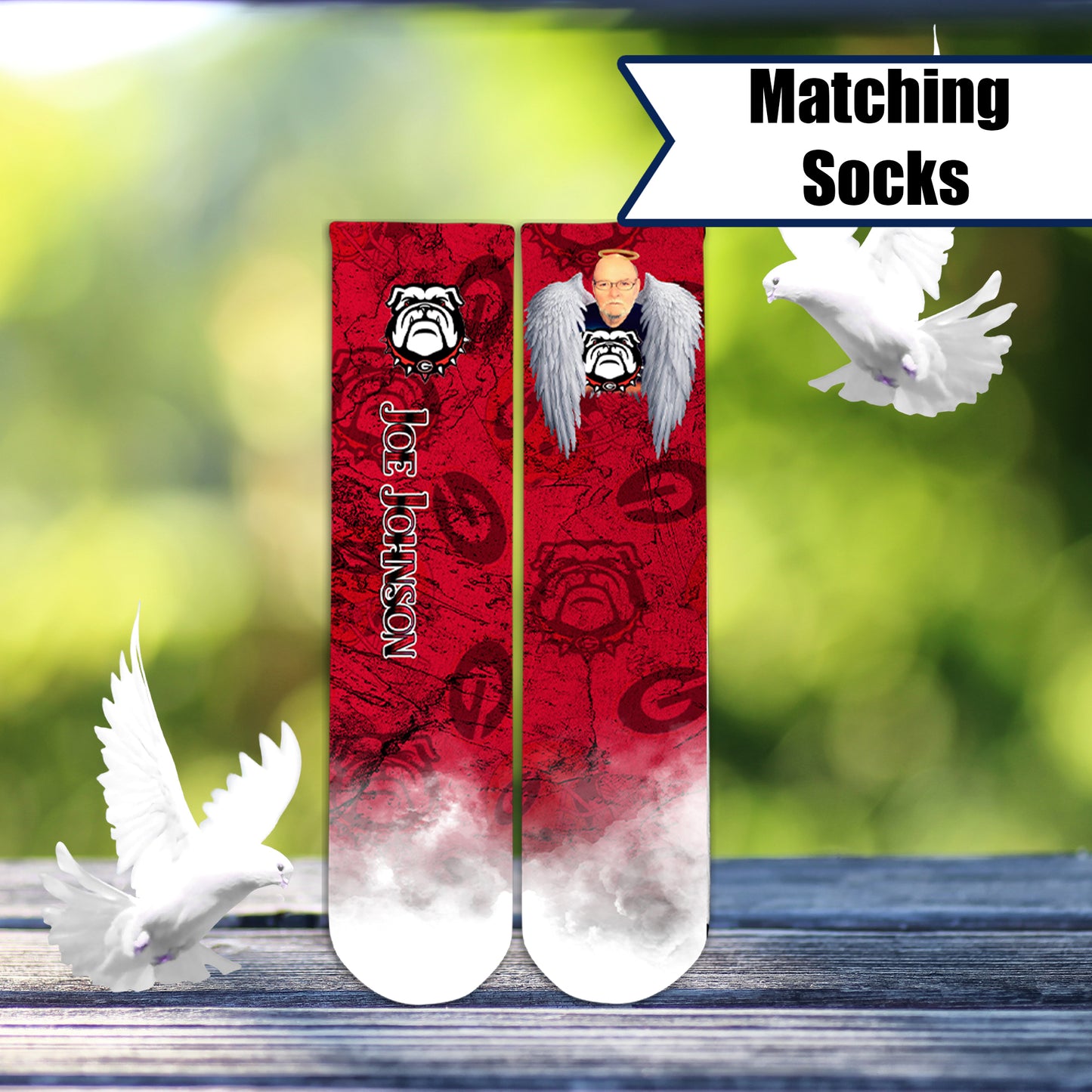 Joe Johnson Memorial Socks