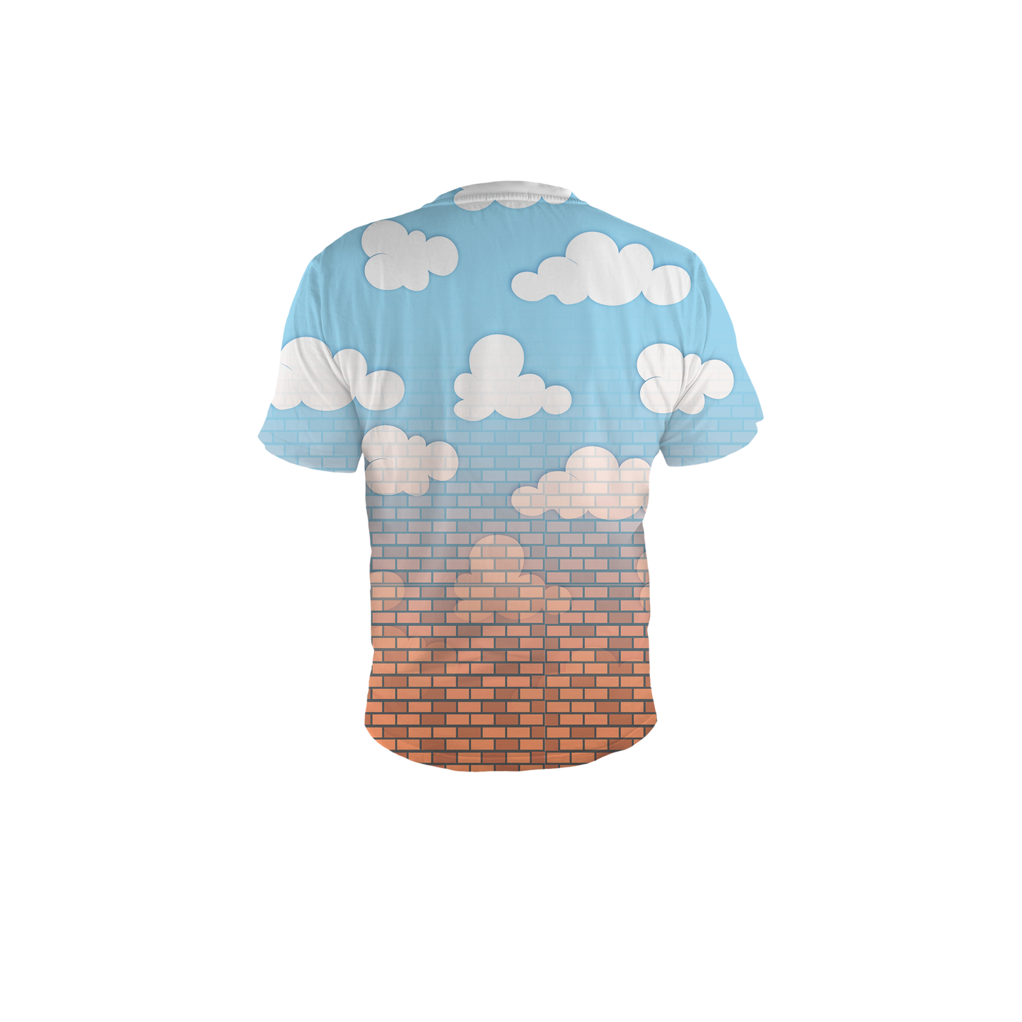 3D/All Over Mario Brothers Shirt