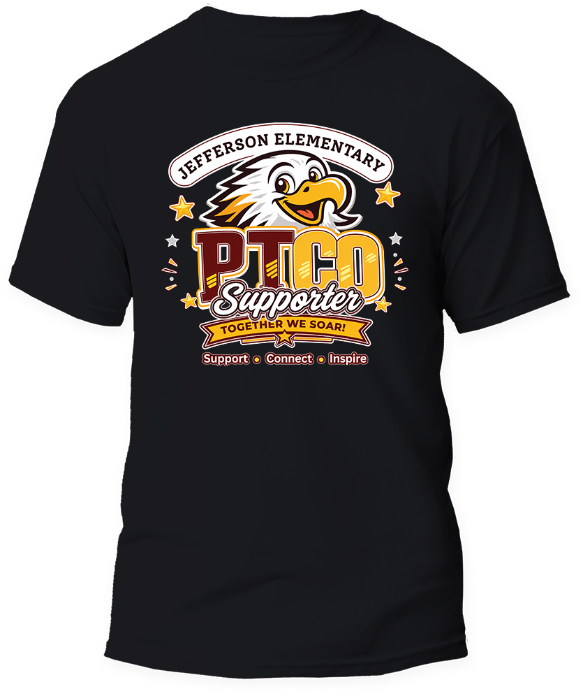 Jefferson Elementary PTCO Supporter Shirts