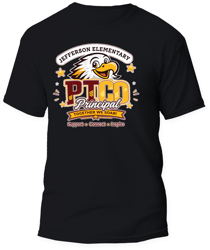 Official Jefferson Elementary PTCO Role Shirts