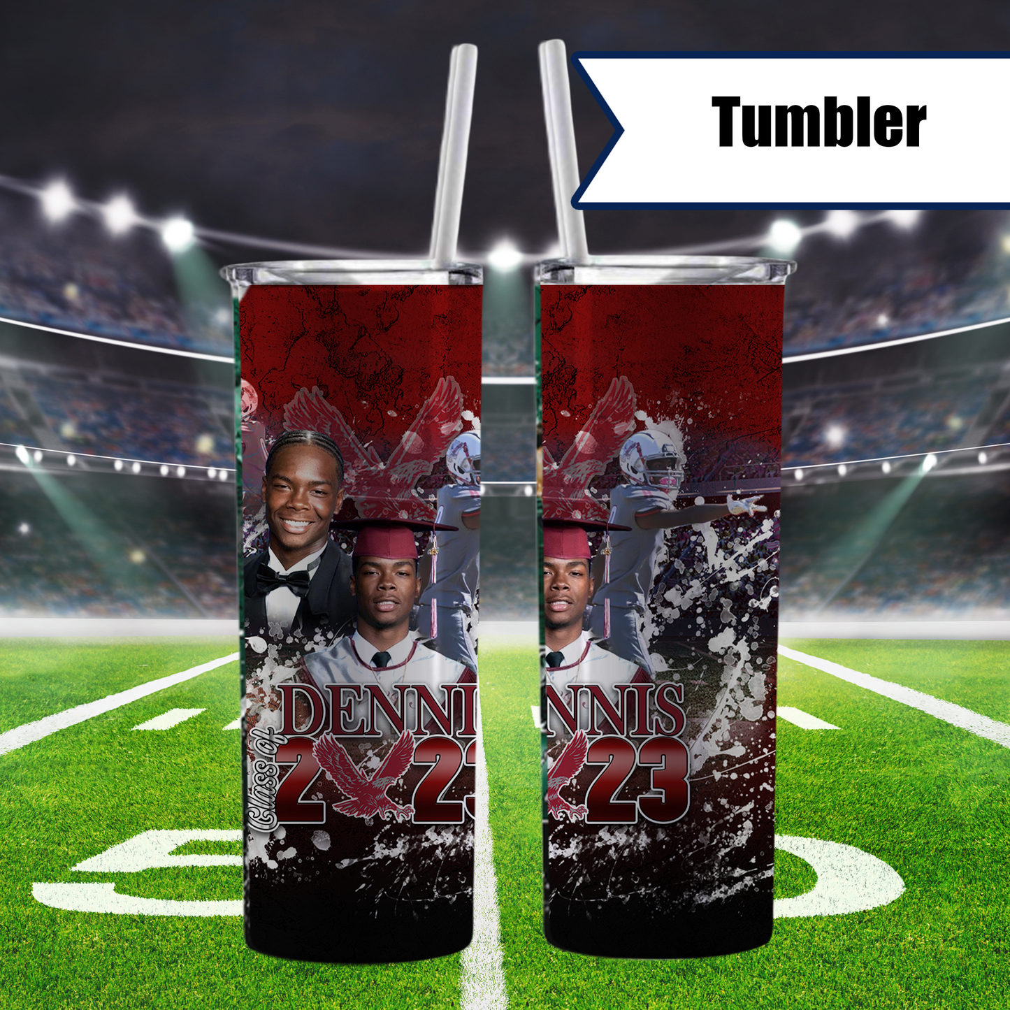 Dennis Williams Graduation Tumbler
