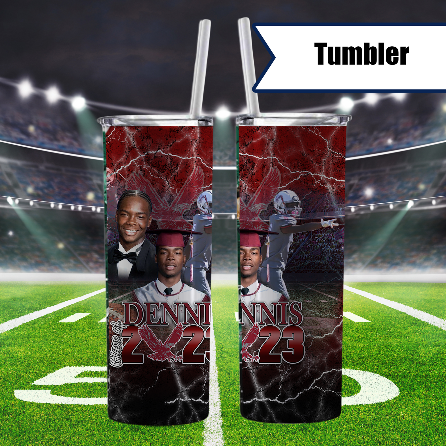 Dennis Williams Graduation Tumbler