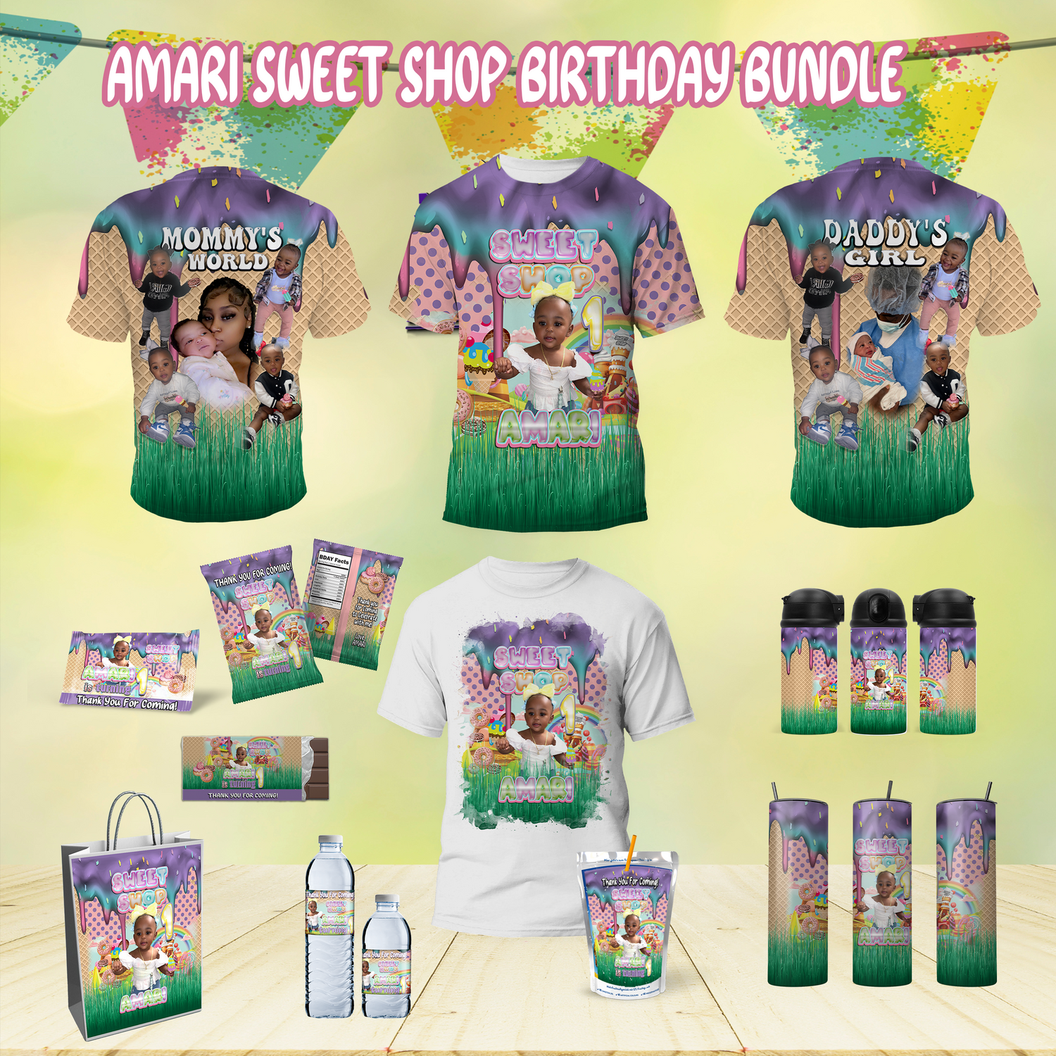 Sweet Shop/Ice Cream Birthday Collection