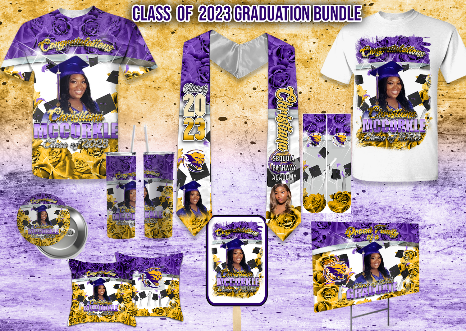 Christiana McCorkle 2023 Graduation Bundle