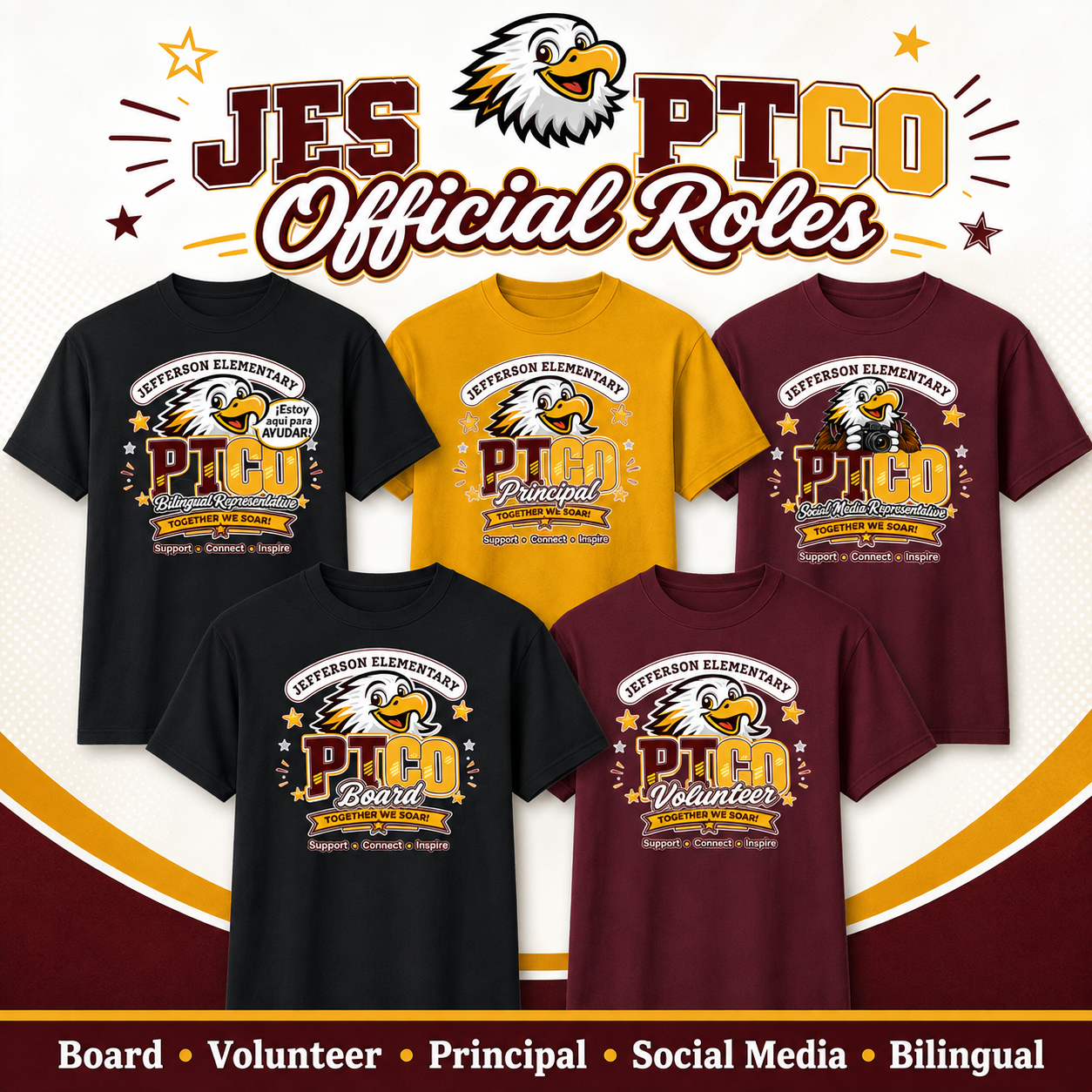 JES PTCO Official Roles
