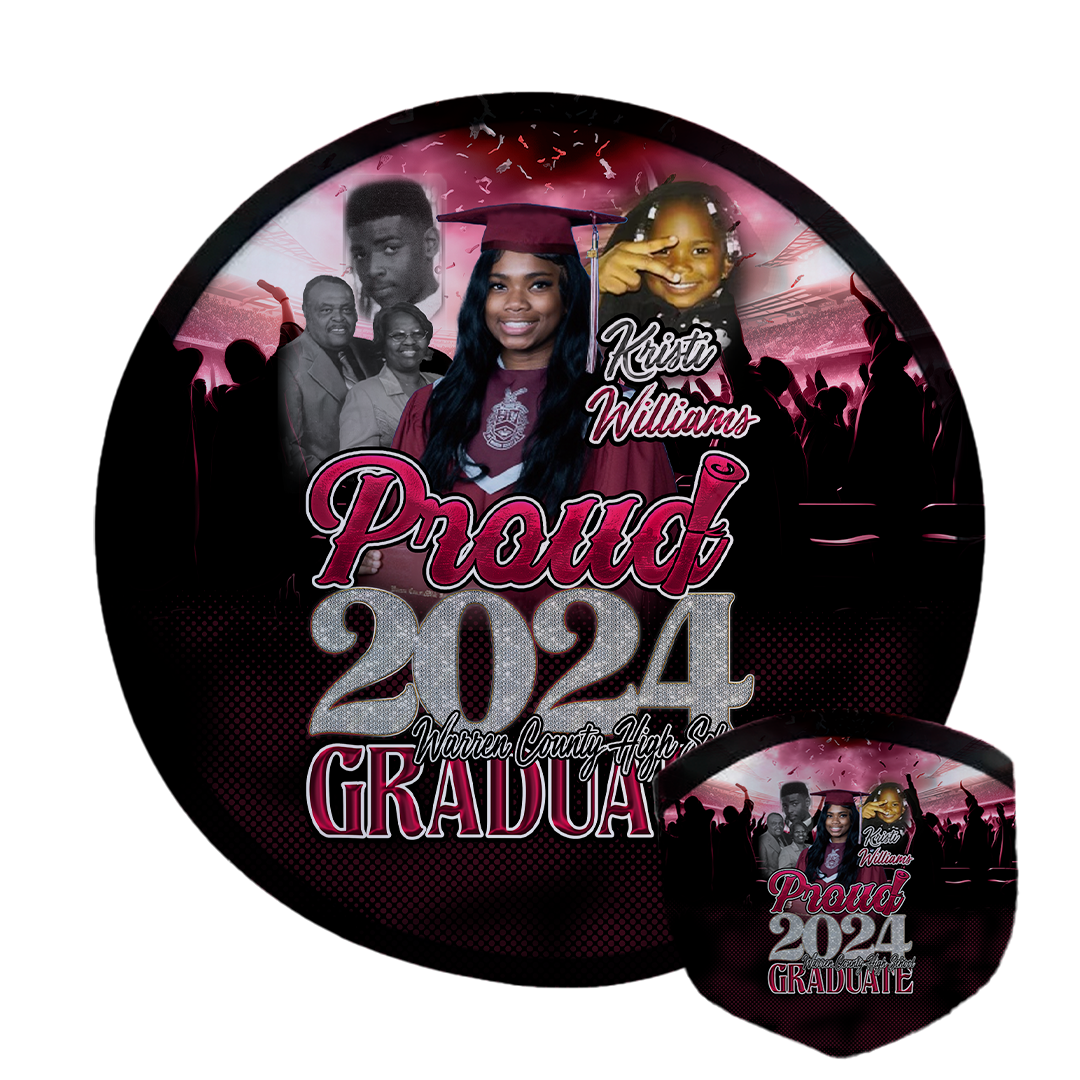 2024 Proud Family Foldable Round Fan