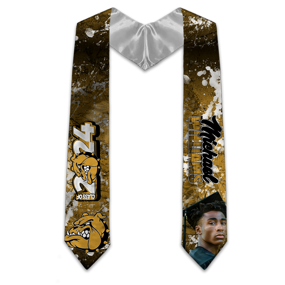 Senior 2024 Graduation Splash Grad Photo Stole