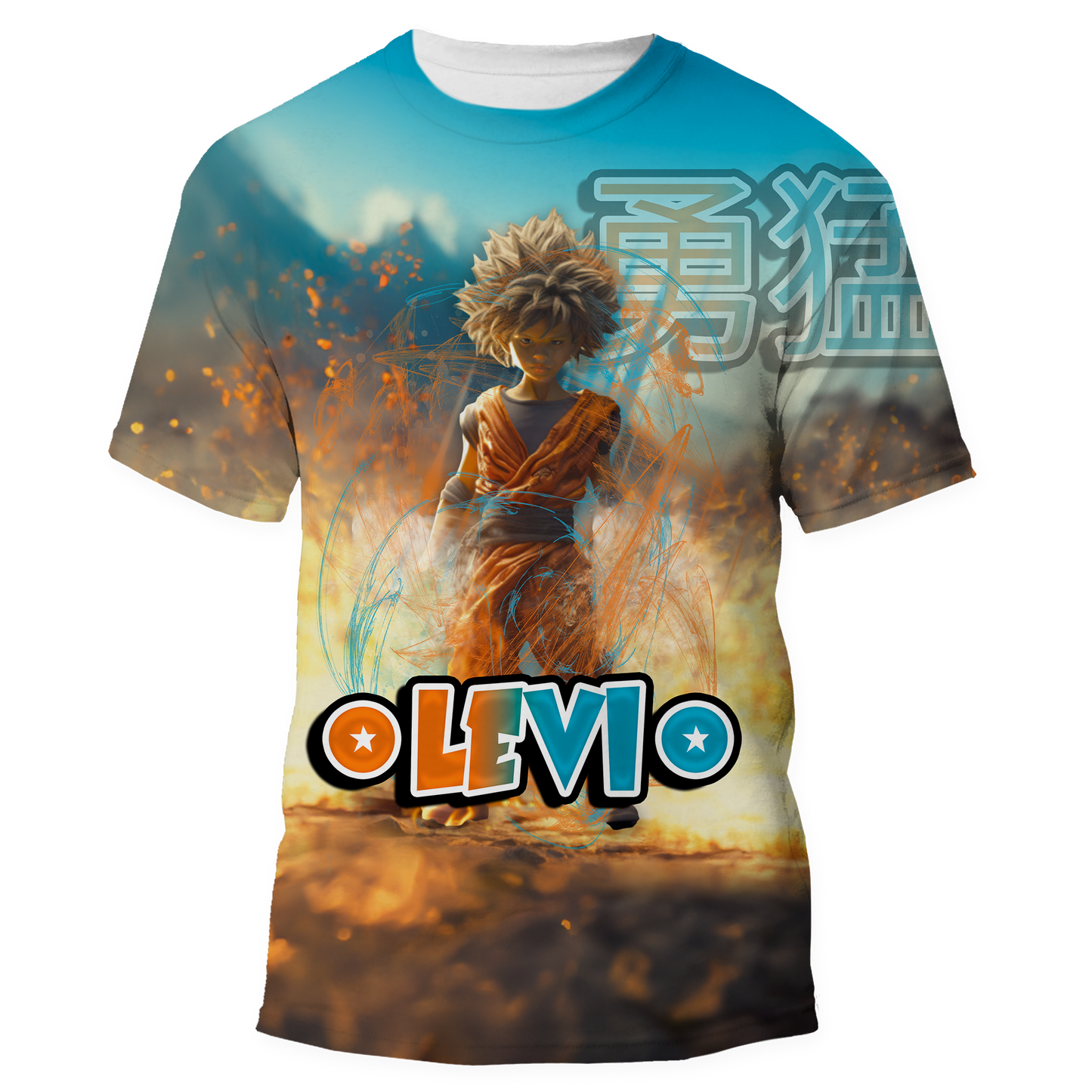 DBZ- Inspired All Over Shirt