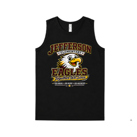 Jefferson Elementary Eagles Youth Spirit Tank Top