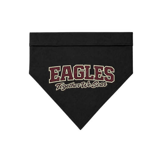 Jefferson Elementary Eagles Spirit Dog Bandana