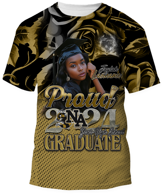 Graduation 2024 Proud Family Personalized Shirt