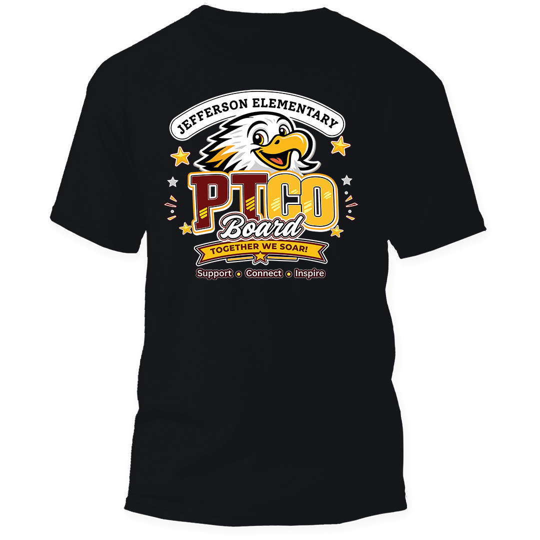 Official Jefferson Elementary PTCO Role Shirts