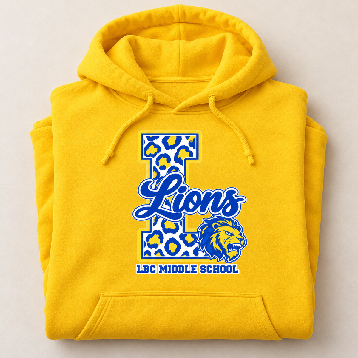 LBC Middle School Lions Leopard Spirit Wear
