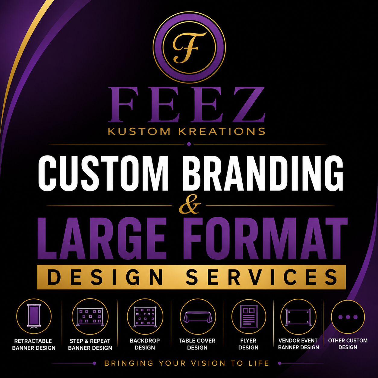Large Format & Branding Design Fee