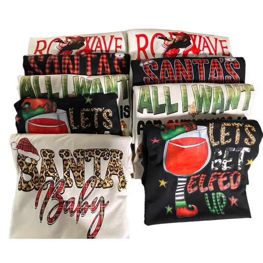 Chay Christmas shirts