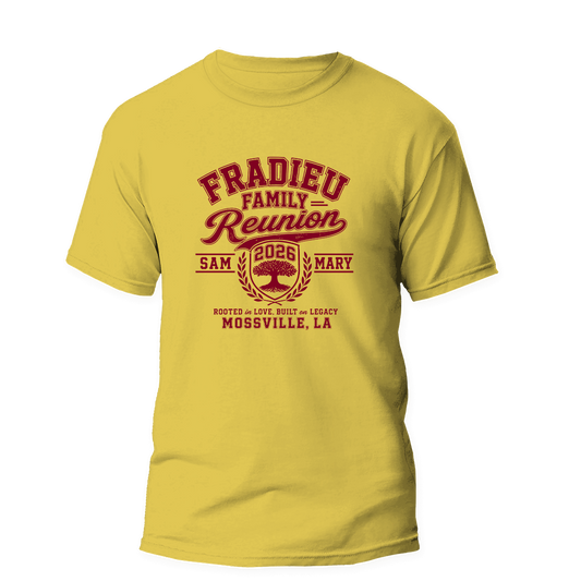 Fradieu Family Reunion 2026 T-Shirt