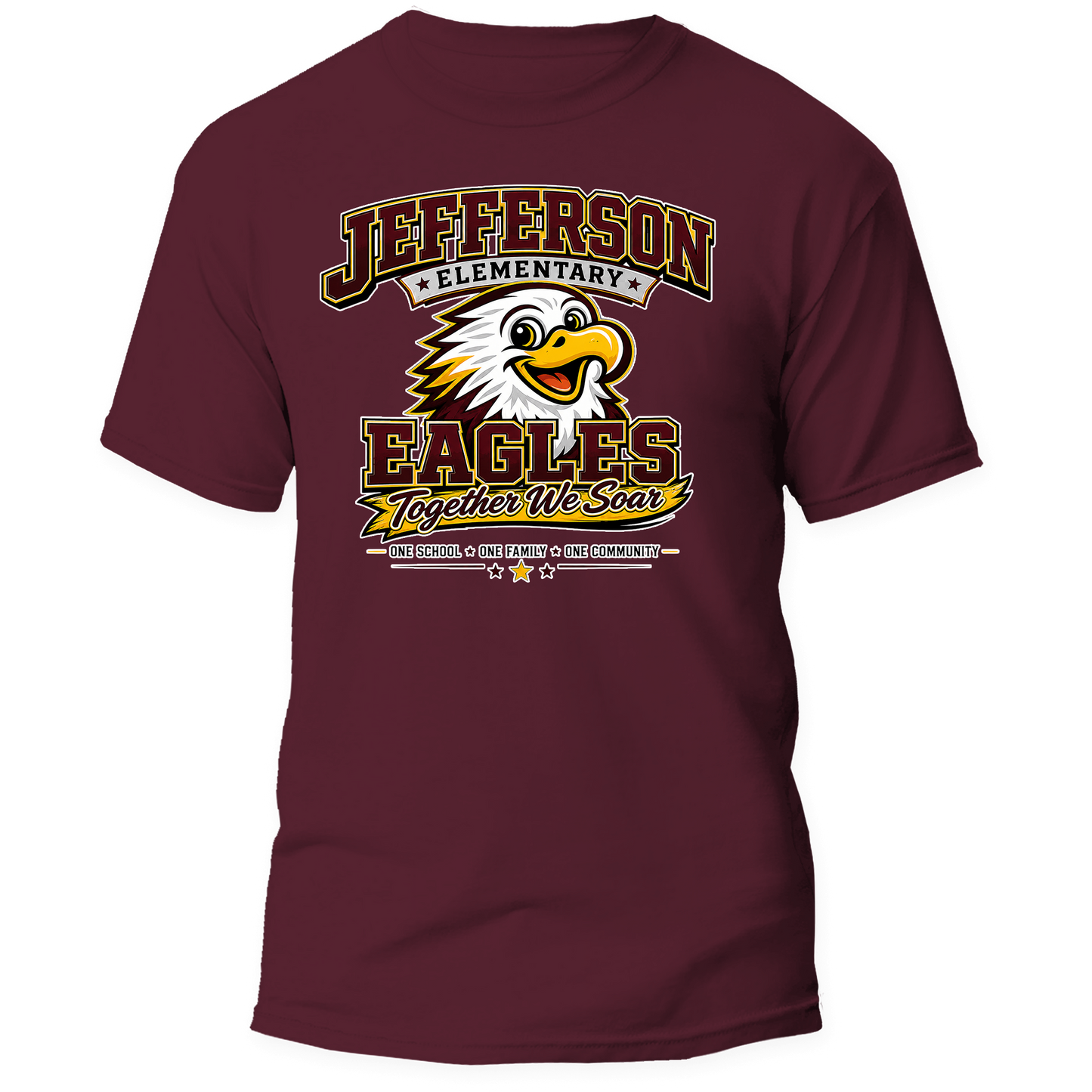 Jefferson Elementary Eagles Spirit T-Shirts