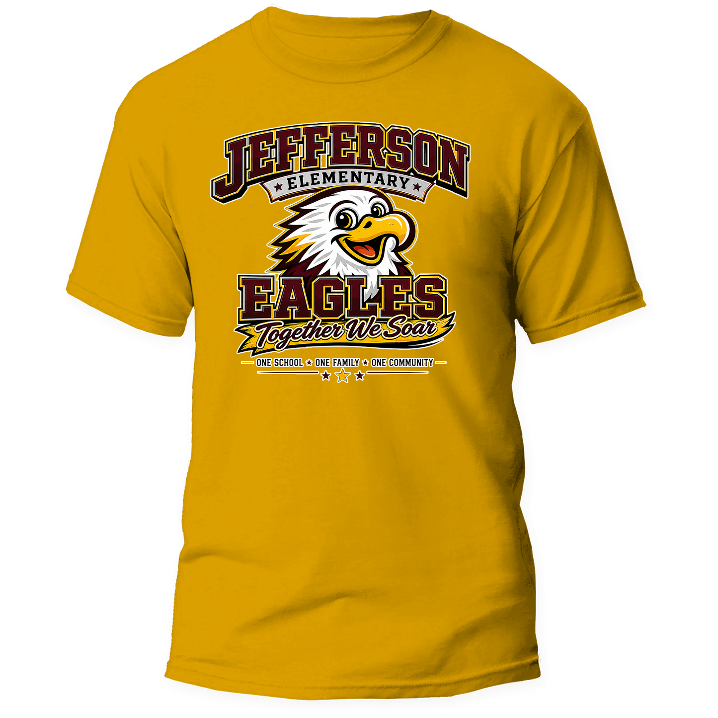 Jefferson Elementary Eagles Spirit T-Shirts