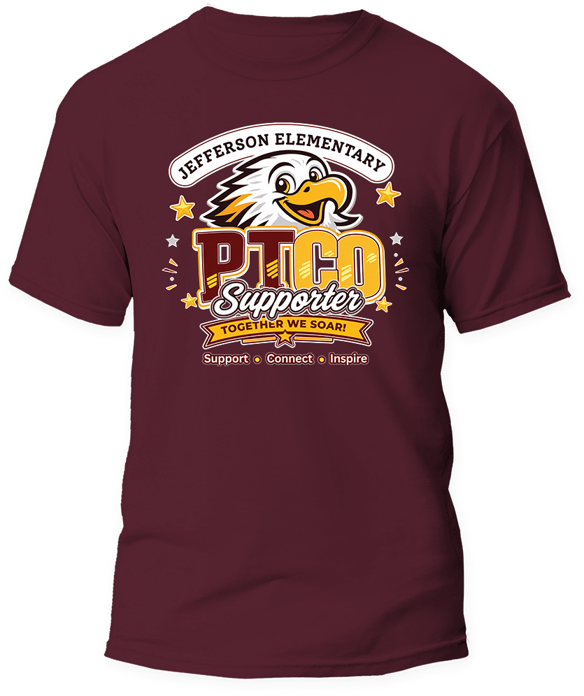 Jefferson Elementary PTCO Supporter Shirts