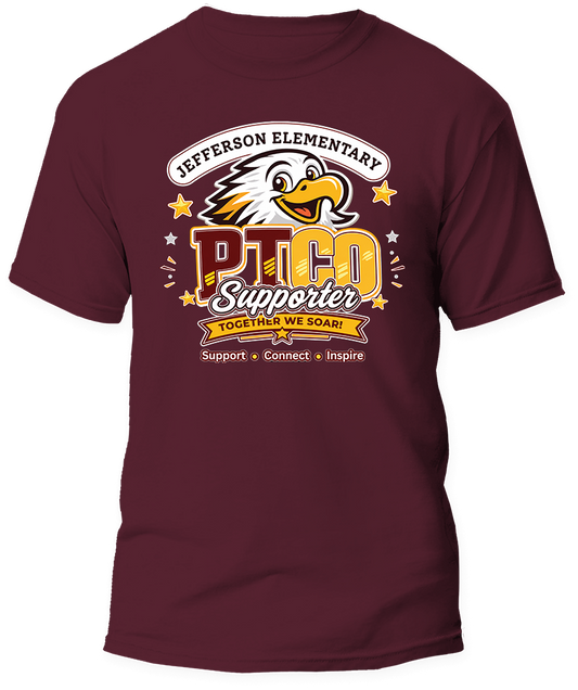 Jefferson Elementary PTCO Supporter Shirts