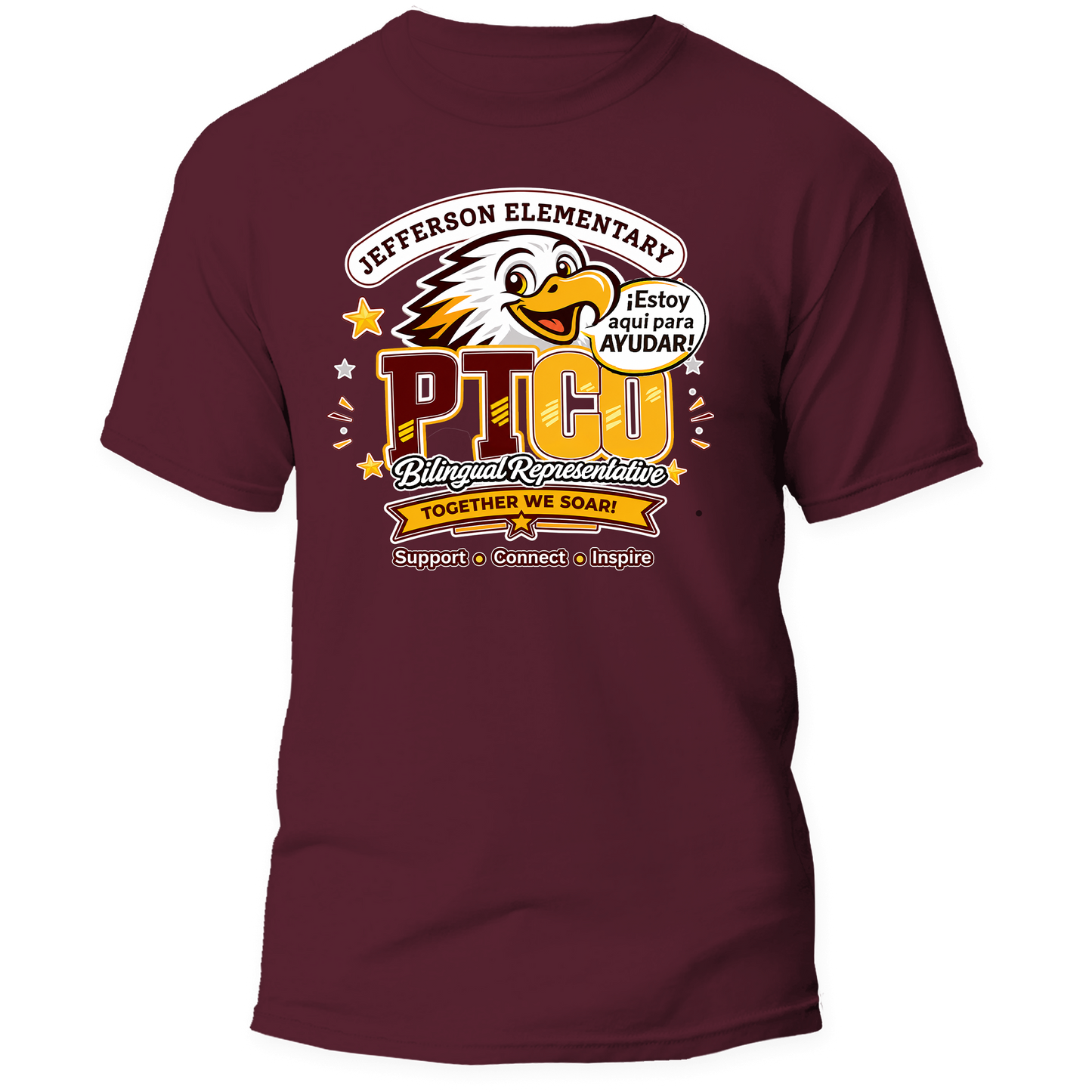 Official Jefferson Elementary PTCO Role Shirts