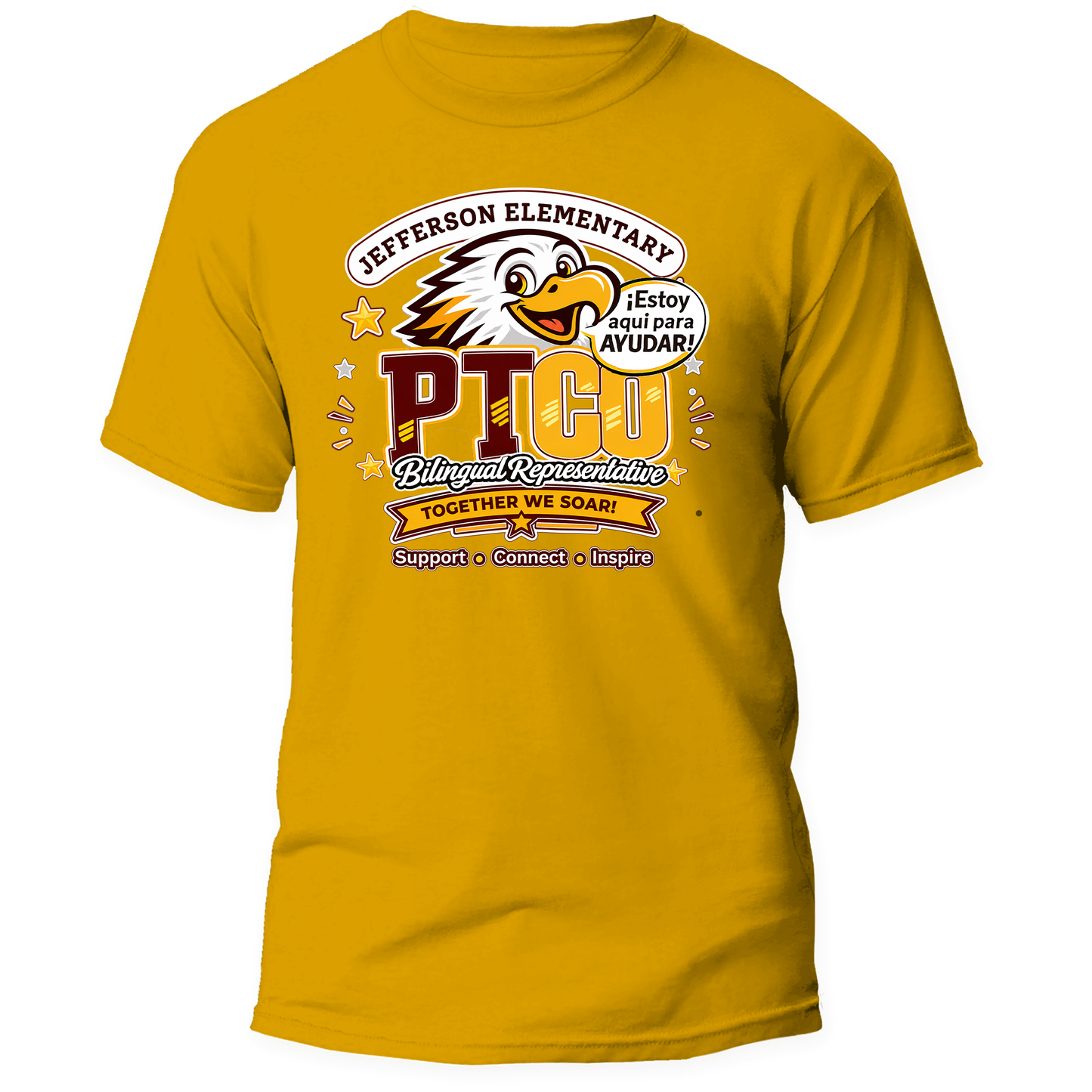 Official Jefferson Elementary PTCO Role Shirts