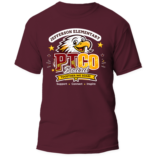 Official Jefferson Elementary PTCO Role Shirts