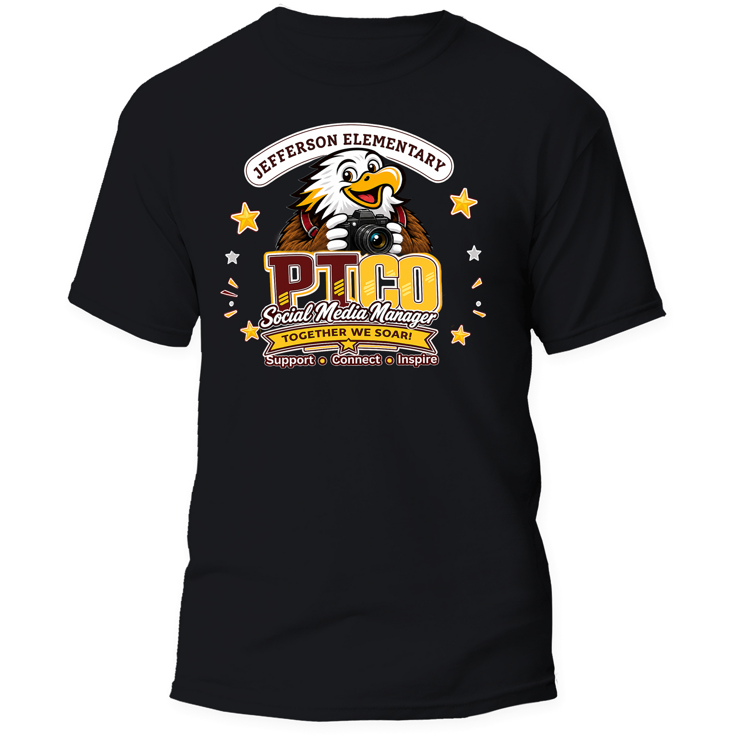 Official Jefferson Elementary PTCO Role Shirts