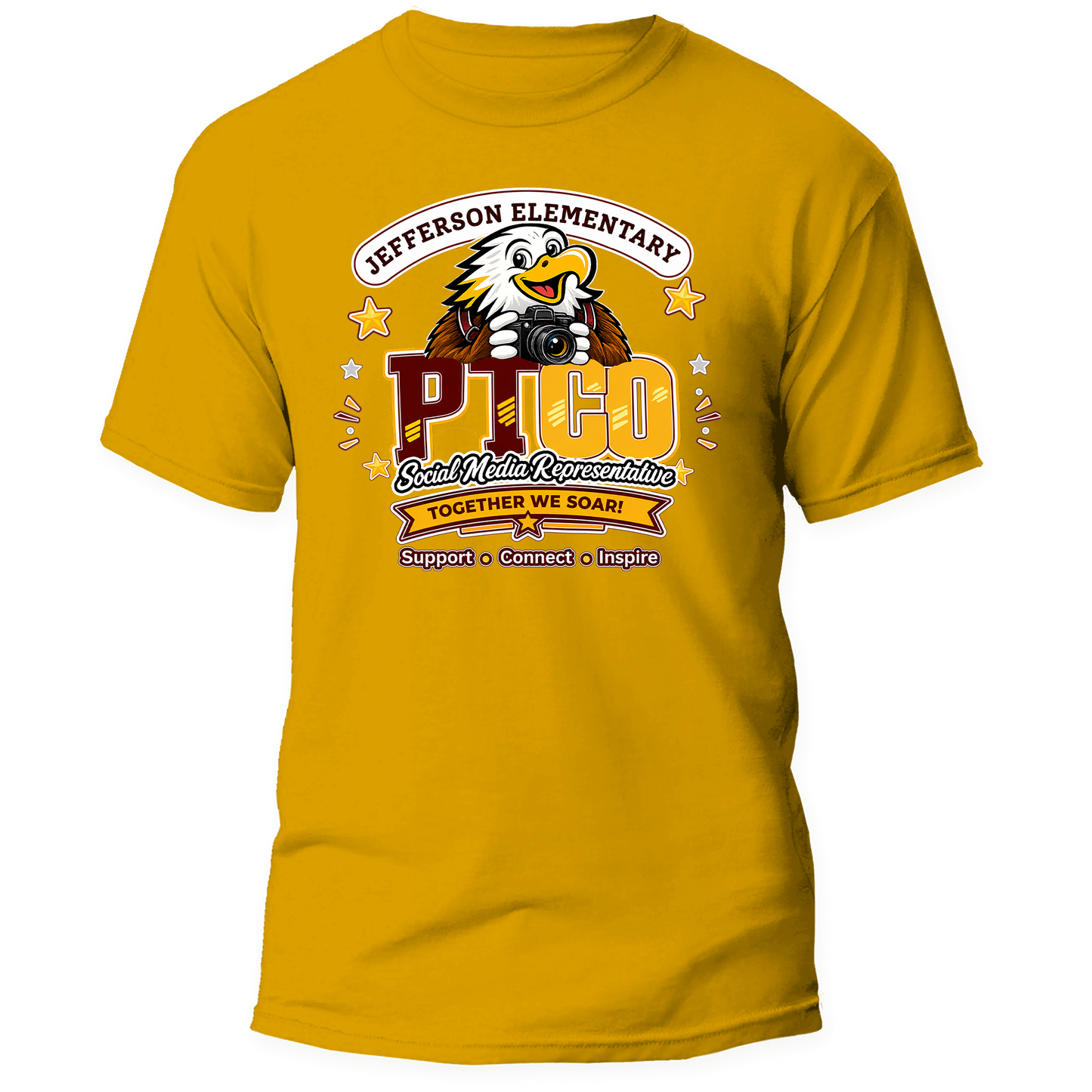 Official Jefferson Elementary PTCO Role Shirts