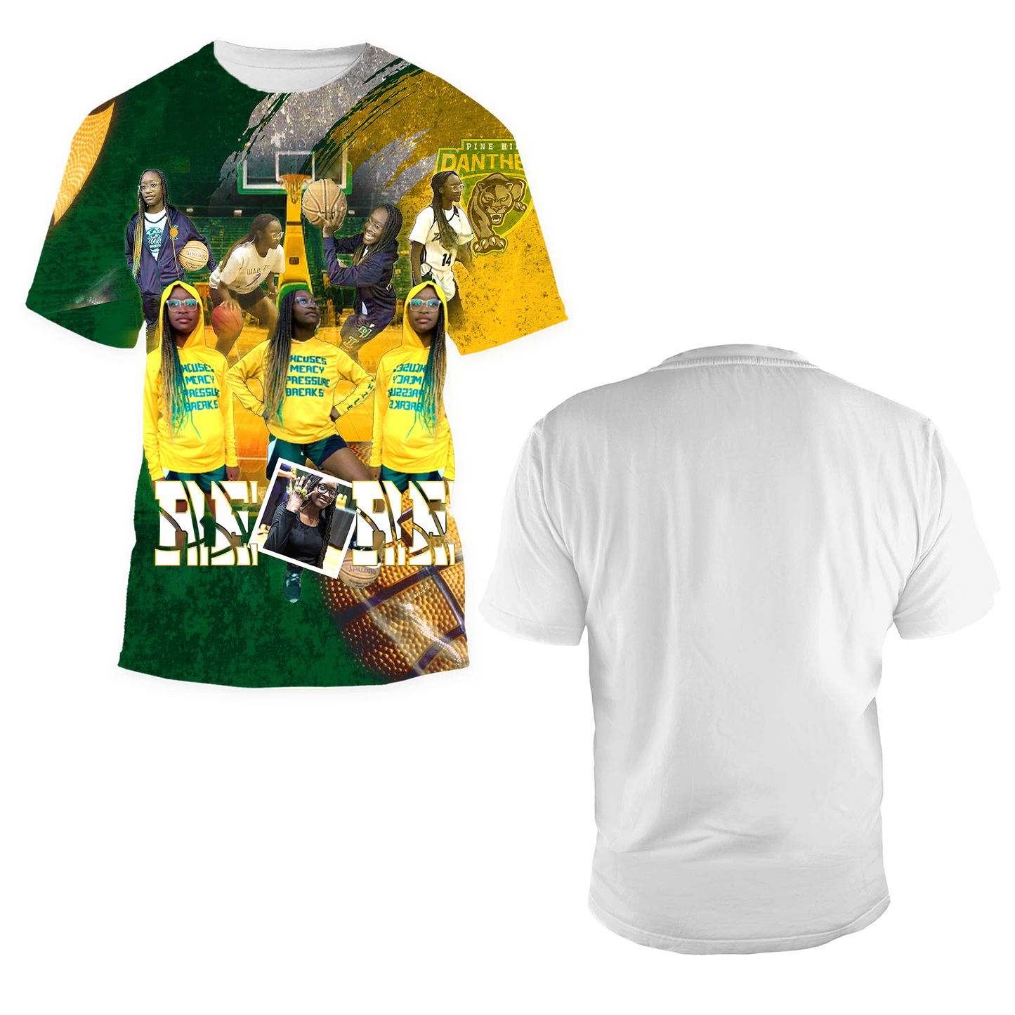 Re-Re 3D/All Over Basketball  Shirt (Design-1)