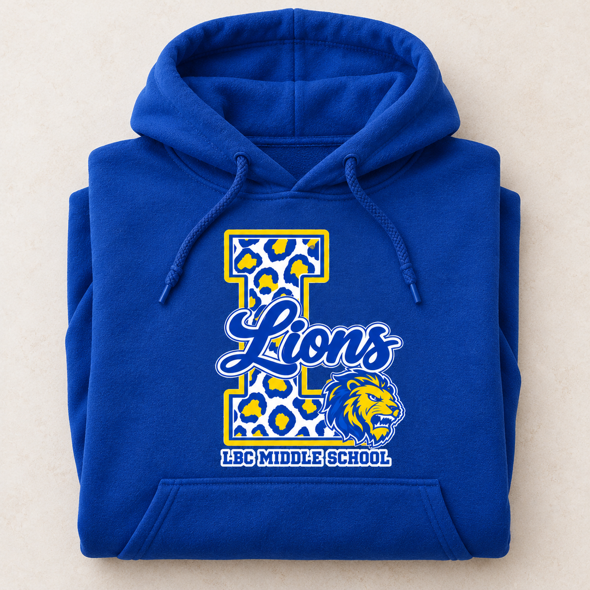 LBC Middle School Lions Leopard Spirit Wear
