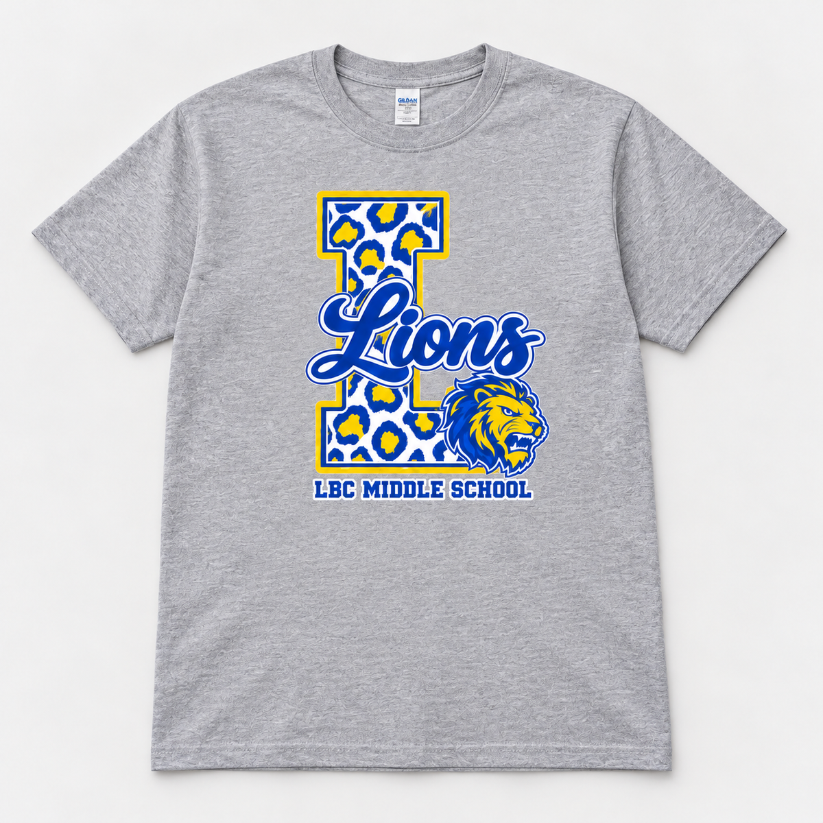 LBC Middle School Lions Leopard Spirit Wear