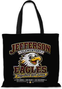 Jefferson Elementary Eagles Spirit Tote Bag