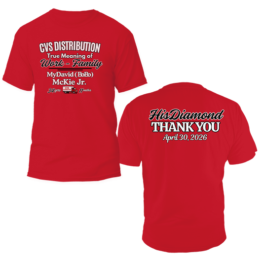 Cvs Distribution Working Family/ His Diamond (Front& Back)