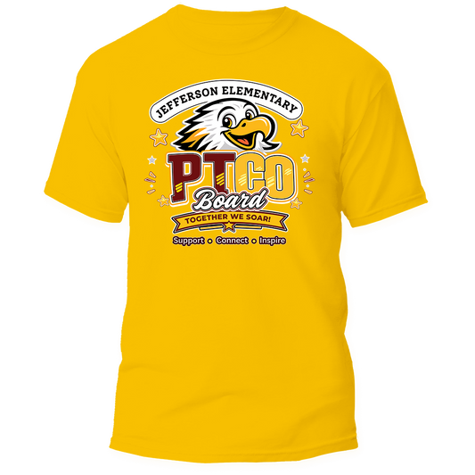 Official Jefferson Elementary PTCO Role Shirts