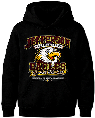 Jefferson Elementary Eagles Spirit Hoodie