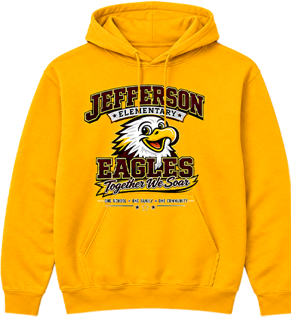 Jefferson Elementary Eagles Spirit Hoodie