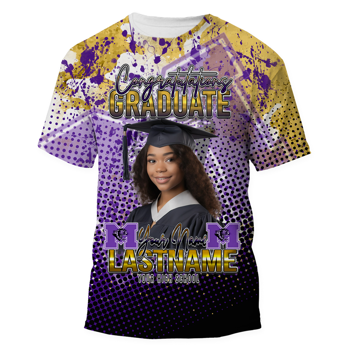 All Over Graduation Shirt