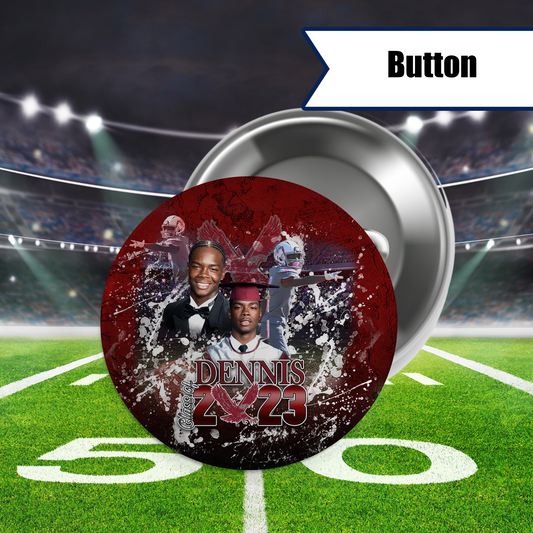 Graduation Button (set of 10)